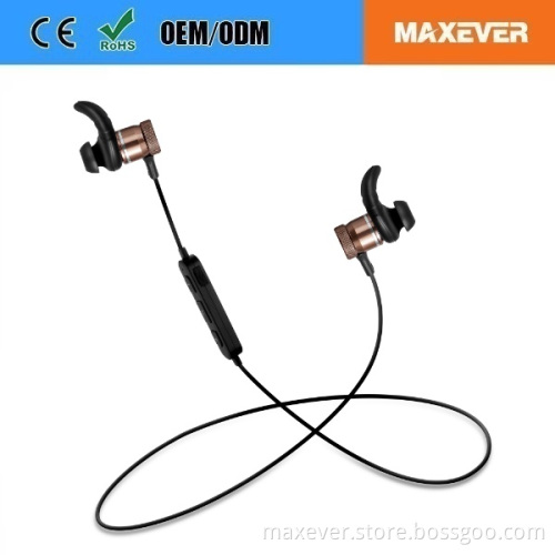 Top Selling Stereo Sound Magnet Bluetooth Wireless Headphone With Mic